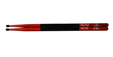 Baquetas New Beat Rojas Punta Nylon, Nb-5anr
